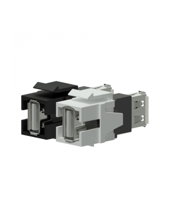 procab Adapter Keystone USB 2.0 A-USB 2.0 A Czarny