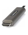StarTech CDP2HDMM1MH .com adapter kablowy 1 m HDMI Typu A (Standard) USB Type-C Czarny, Srebrny - nr 6