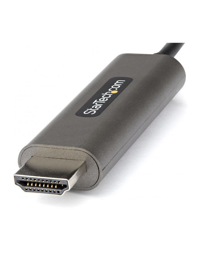 StarTech CDP2HDMM2MH .com adapter kablowy 2 m HDMI Typu A (Standard) USB Type-C Czarny, Srebrny główny