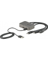 StarTech CDPHDMDP2HD .com adapter kablowy 0,27 m HDMI + USB HDMI + Mini DisplayPort + USB Type-C Czarny, Srebrny - nr 12