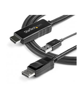 StarTech HD2DPMM3M .com adapter kablowy 3 m HDMI Typu A (Standard) DisplayPort Czarny