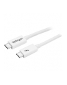 StarTech TBLT3MM1MW .com kabel Thunderbolt 1 m 20 Gbit/s Biały - nr 6