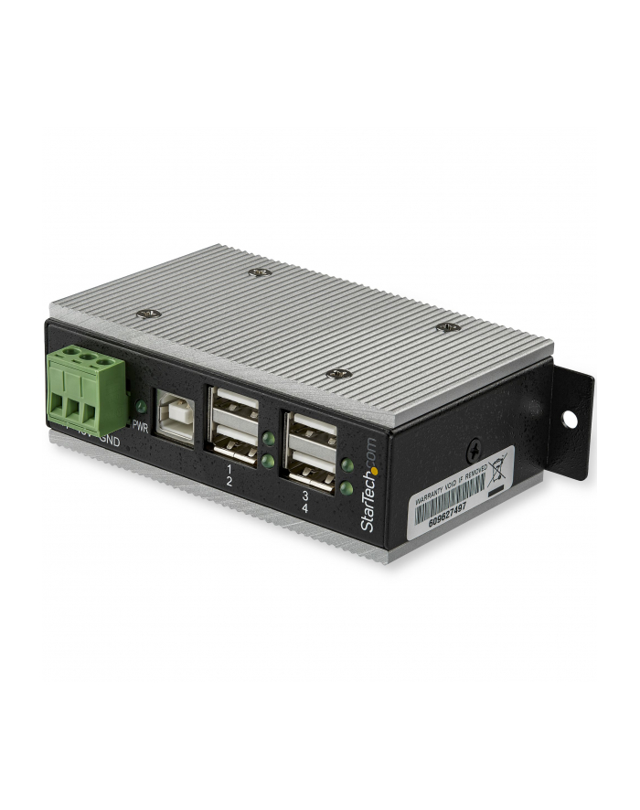 StarTech HB20A4AME .com huby i koncentratory USB 2.0 Type-B 480 Mbit/s Czarny główny