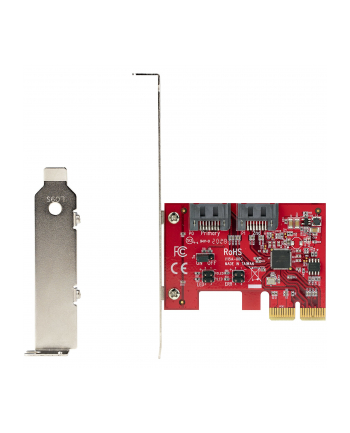 StarTech 2P6GR-PCIE-SATA-CARD .com adapter Wewnętrzny