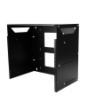 StarTech WALLSHELF8U .com stojak 8U Szafa wisząca Czarny - nr 10