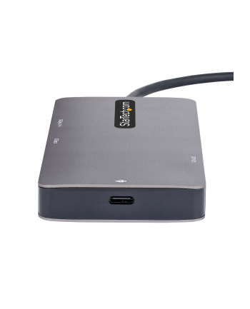 StarTech 120B-USBC-MULTIPORT .com stacja dokująca Przewodowa USB 3.2 Gen 1 (3.1 Gen 1) Type-C Szary