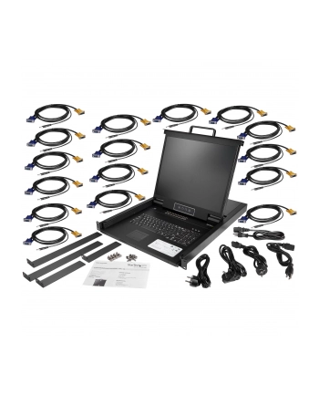 StarTech RKCONS1916K .com konsola rackowa 48,3 cm (19') 1280 x 1024 px Czarny 1U