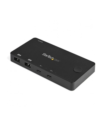 StarTech SV211HDUC .com przełącznik KVM Czarny