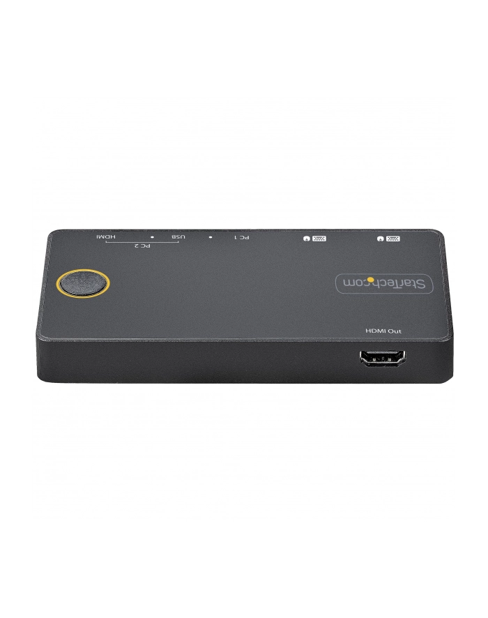 StarTech SV221HUC4K .com przełącznik KVM Czarny główny