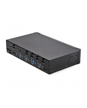 StarTech SV431HU34K6 .com przełącznik KVM Czarny