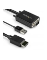 StarTech VGA2HDMM2M .com adapter kablowy 2 m USB Type-A + VGA (D-Sub) HDMI Typu A (Standard) Czarny - nr 20