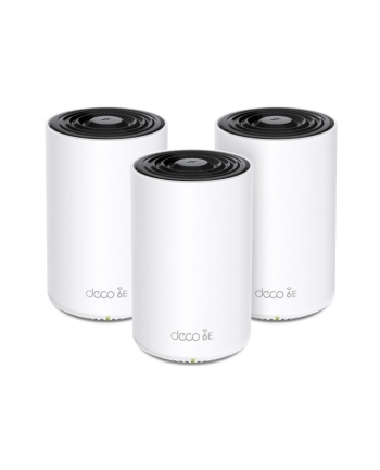 TP-Link DECO XE75(3-PACK) Deco XE75 Trójpasmowy (2,4 GHz / 5 GHz / 6 GHz) Wi-Fi 6E (802.11ax) Biały 3 Wewnętrzne nr 2