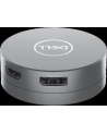 Dell DELLDA305Z DA305 Przewodowa USB 3.2 Gen 2 (3.1 Gen 2) Type-C Srebrny - nr 64