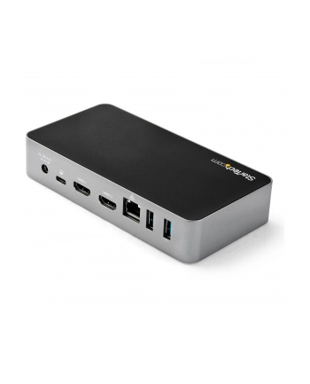 StarTech DK30CHHPDEU .com stacja dokująca Przewodowa USB 3.2 Gen 1 (3.1 Gen 1) Type-C Czarny, Srebrny