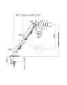 Newstar DS70-700BL1 Neomounts by uchwyt / stojak do monitorów 68,6 cm (27') Zacisk Czarny - nr 39