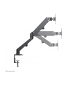 Newstar DS70-700BL1 Neomounts by uchwyt / stojak do monitorów 68,6 cm (27') Zacisk Czarny - nr 53