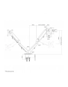 Newstar DS70-700BL2 Neomounts by uchwyt / stojak do monitorów 68,6 cm (27') Zacisk Czarny - nr 12