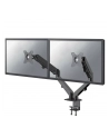 Newstar DS70-700BL2 Neomounts by uchwyt / stojak do monitorów 68,6 cm (27') Zacisk Czarny - nr 52