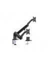 Newstar DS70-810BL2 Neomounts by uchwyt / stojak do monitorów 81,3 cm (32') Zaciskowy/przelotowy Czarny - nr 64