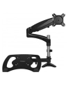 StarTech ARMUNONB .com uchwyt / stojak do monitorów 68,6 cm (27') Zacisk Aluminium, Czarny - nr 38