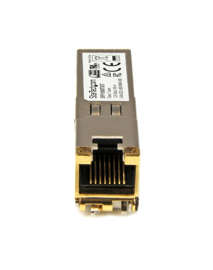 StarTech SFP1000TXST .com moduł przekaźników sieciowych Miedź 1000 Mbit/s SFP główny
