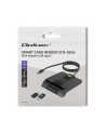 qoltec Inteligentny czytnik chipowych kart ID SCR-0634 | USB typu C - nr 7