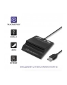 qoltec Inteligentny czytnik chipowych kart ID SCR-0636 | USB typu C - nr 8