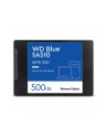 western digital Dysk SSD WD Blue 500GB SA510 2,5 cala WDS500G3B0A - nr 19