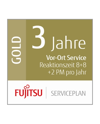 Fujitsu U3-GOLD-LVP 3 Year Onsite Service, 8+8+2PM nr 2