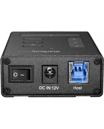 StarTech HB30A3A1CST .com huby i koncentratory USB 3.2 Gen 1 (3.1 Gen 1) Type-B 5000 Mbit/s Czarny