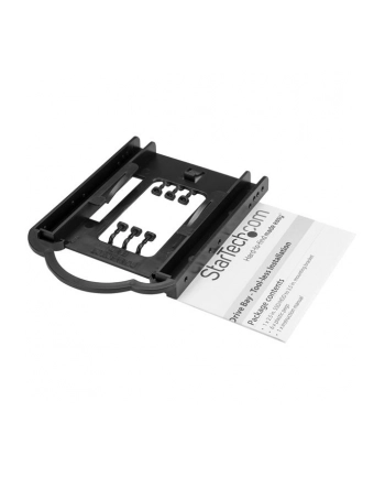 StarTech.com BRACKET125PT panel drive bay 8,89 cm (3.5') Panel nośny Czarny