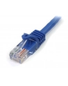 StarTech 45PAT5MBL .com kabel sieciowy Niebieski 5 m Cat5e U/UTP (UTP) - nr 6