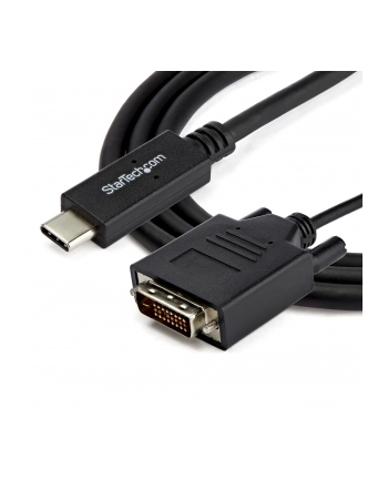 StarTech CDP2DVIMM1MB .com adapter kablowy 1 m USB Type-C DVI-D Czarny nr 1
