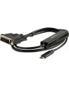 StarTech CDP2DVIMM1MB .com adapter kablowy 1 m USB Type-C DVI-D Czarny - nr 28