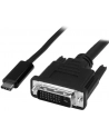 StarTech CDP2DVIMM1MB .com adapter kablowy 1 m USB Type-C DVI-D Czarny - nr 43