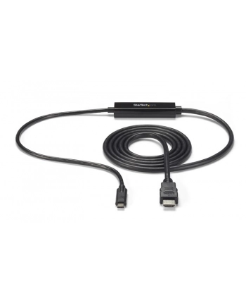 StarTech CDP2HDMM1MB .com adapter kablowy 1 m USB Type-C HDMI Czarny nr 2