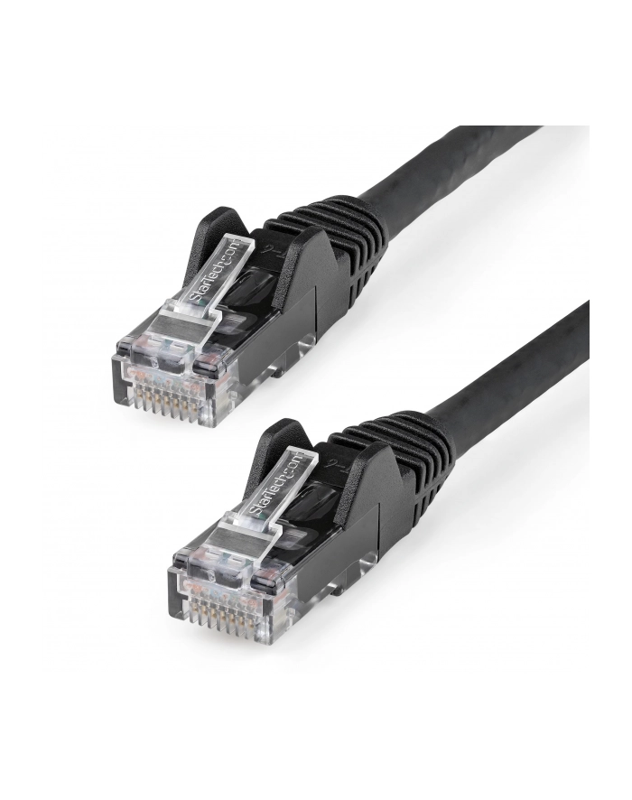 StarTech N6LPATCH10MBK .com kabel sieciowy Czarny 10 m Cat6 U/UTP (UTP) główny