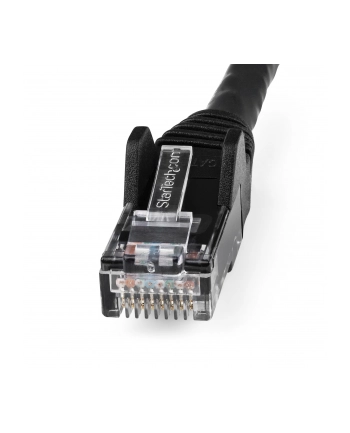 StarTech N6LPATCH10MBK .com kabel sieciowy Czarny 10 m Cat6 U/UTP (UTP) nr 2