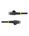 StarTech N6LPATCH2MBK .com kabel sieciowy Czarny 2 m Cat6 U/UTP (UTP) - nr 1