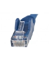 StarTech N6LPATCH3MBL .com kabel sieciowy Niebieski 3 m Cat6 U/UTP (UTP) - nr 1