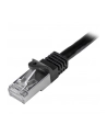StarTech N6SPAT50CMBK .com kabel sieciowy Czarny 0,5 m Cat6 SF/UTP (S-FTP) - nr 6