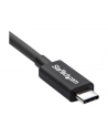 StarTech TBLT34MM50CM .com kabel Thunderbolt 0,5 m 40 Gbit/s Czarny - nr 1