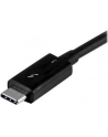StarTech TBLT34MM50CM .com kabel Thunderbolt 0,5 m 40 Gbit/s Czarny - nr 22