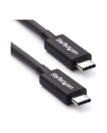 StarTech TBLT34MM50CM .com kabel Thunderbolt 0,5 m 40 Gbit/s Czarny nr 2
