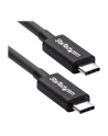 StarTech TBLT34MM50CM .com kabel Thunderbolt 0,5 m 40 Gbit/s Czarny - nr 25