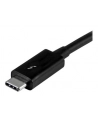 StarTech TBLT3MM1M .com kabel Thunderbolt 1 m 20 Gbit/s Czarny - nr 1