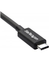StarTech TBLT3MM2M .com kabel Thunderbolt 2 m 20 Gbit/s Czarny - nr 16