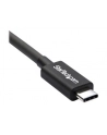 StarTech TBLT3MM2M .com kabel Thunderbolt 2 m 20 Gbit/s Czarny - nr 1