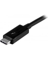 StarTech TBLT3MM2M .com kabel Thunderbolt 2 m 20 Gbit/s Czarny - nr 29