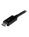 StarTech TBLT3MM2M .com kabel Thunderbolt 2 m 20 Gbit/s Czarny - nr 3
